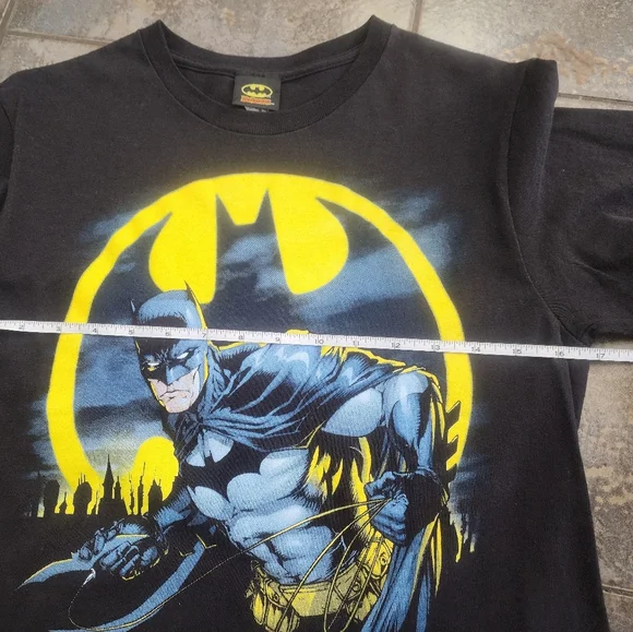 Vintage Y2K Batman Men's Small Heed The Call The Dark Knight DC T Shirt - Picture 6 of 7